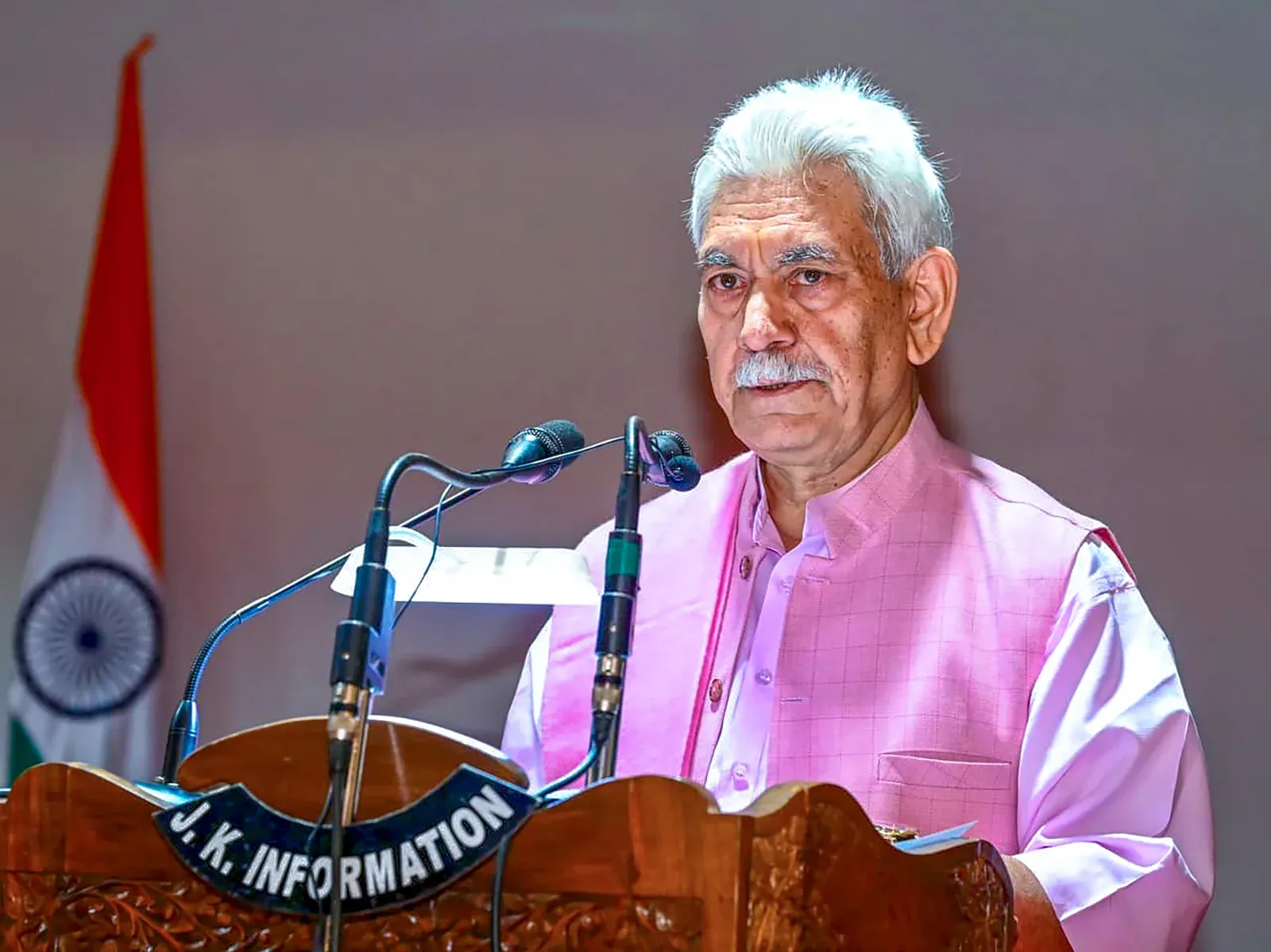 J&K LG Manoj Sinha chairs security review, pushes for anti-terror coordination