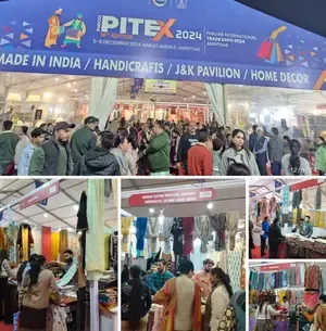 Jammu & Kashmir Pavilion Shines Bright at PITEX 2024 in Amritsar