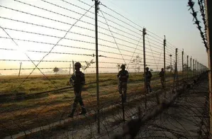 Joint Patrol Operations by J&K Police and BSF Along the International Border in Samba