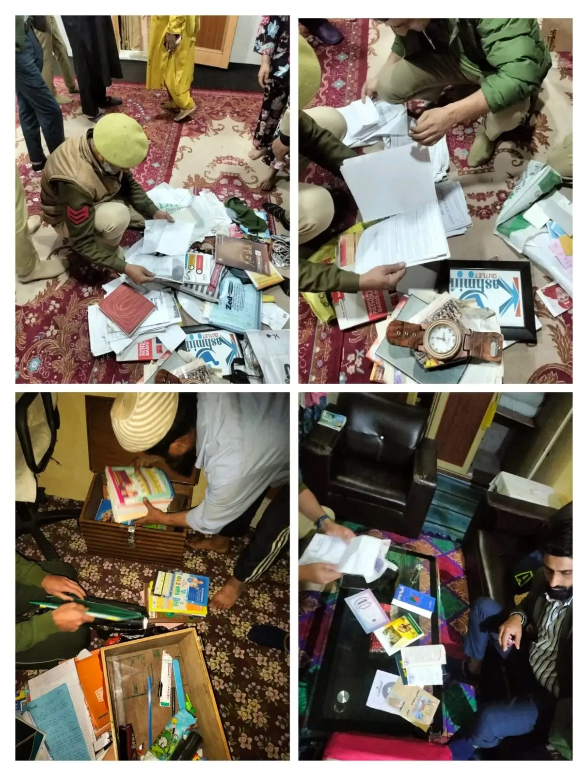 Jammu & Kashmir Police Execute Searches at Homes of Two Imprisoned Secessionists