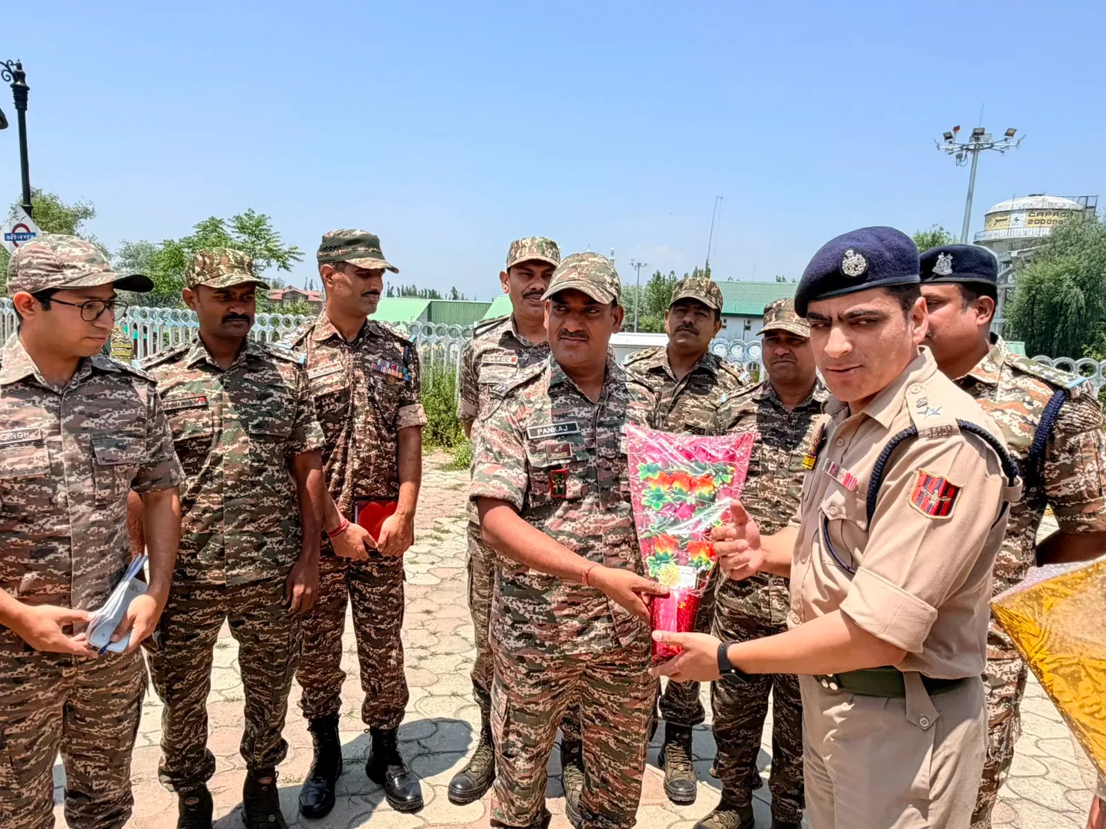 Srinagar Police welcome CAPF companies for Amarnath Yatra 2026 security