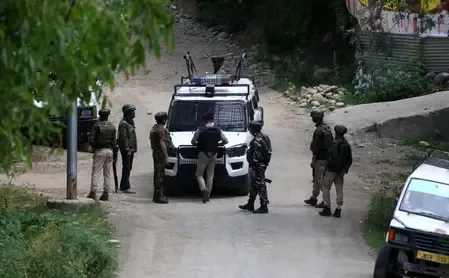 What Operations Did J&K Police's Counter-Intelligence Wing Conduct Across Kashmir?