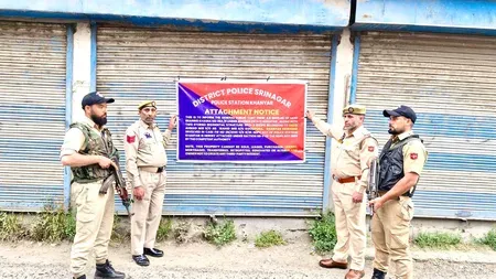 Srinagar Police attach ₹6 crore property of 3 drug peddlers under NDPS Act