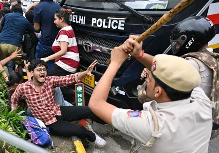 JKSA backs CJP protest, slams Delhi Police crackdown on NEET students