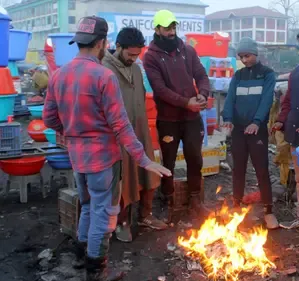 Srinagar Sees Record Low Max Temperature This Season, Minimum Plummets to -6.6°C