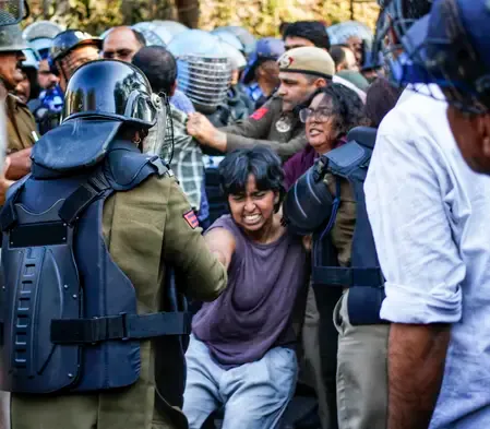 JNUSU Organizes University-Wide Strike Following Arrest of 13 Students