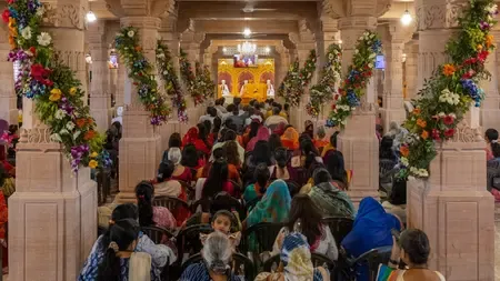 जोधपुर में भक्तों के लिए खुले स्वामीनारायण मंदिर के द्वार, मूर्तियों की प्राण प्रतिष्ठा देख लोग हुए भावविभोर