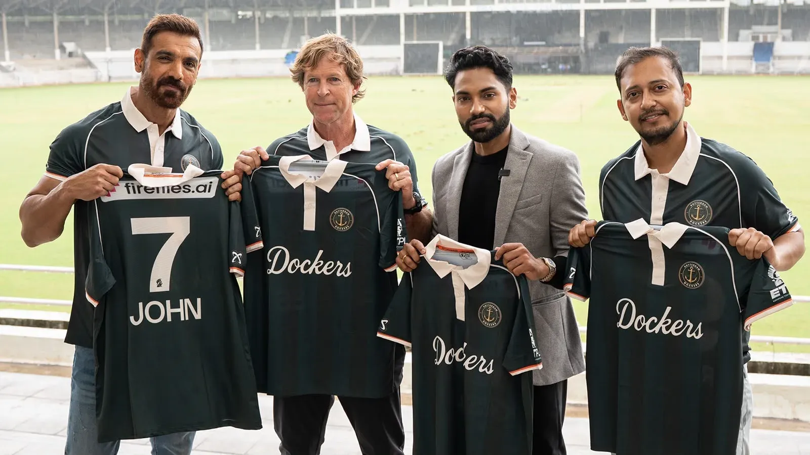 Rotterdam Dockers unveil ETPL jersey: Jonty Rhodes, John Abraham lead launch