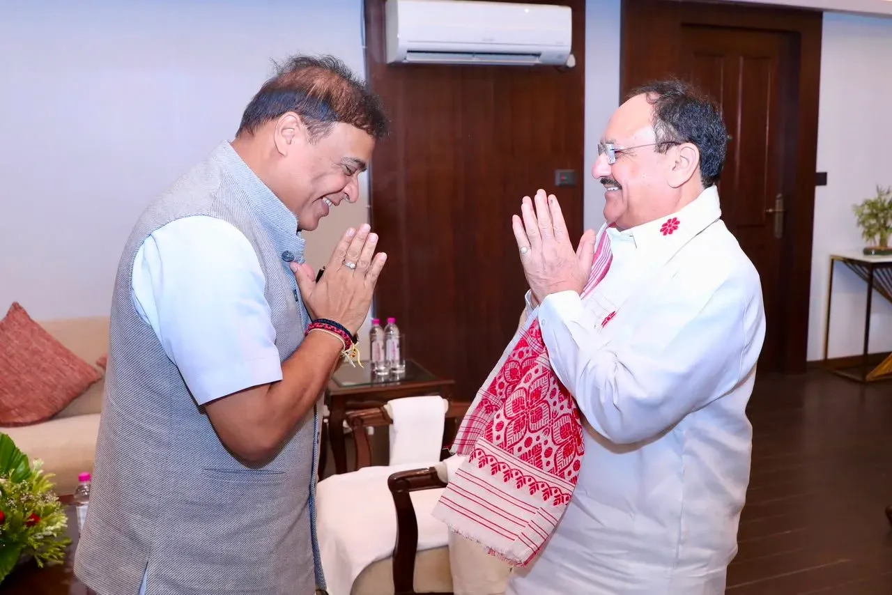 JP Nadda visits Dibrugarh to assess Assam flood crisis