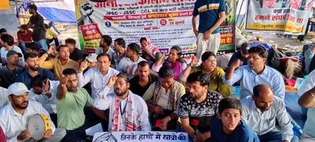 जेपीएससी-जेएसएससी विवाद: विधानसभा घेराव के लिए रांची में जुटे हजारों छात्र, कंटीले तारों से किलेबंदी, प्रशासन हाई अलर्ट