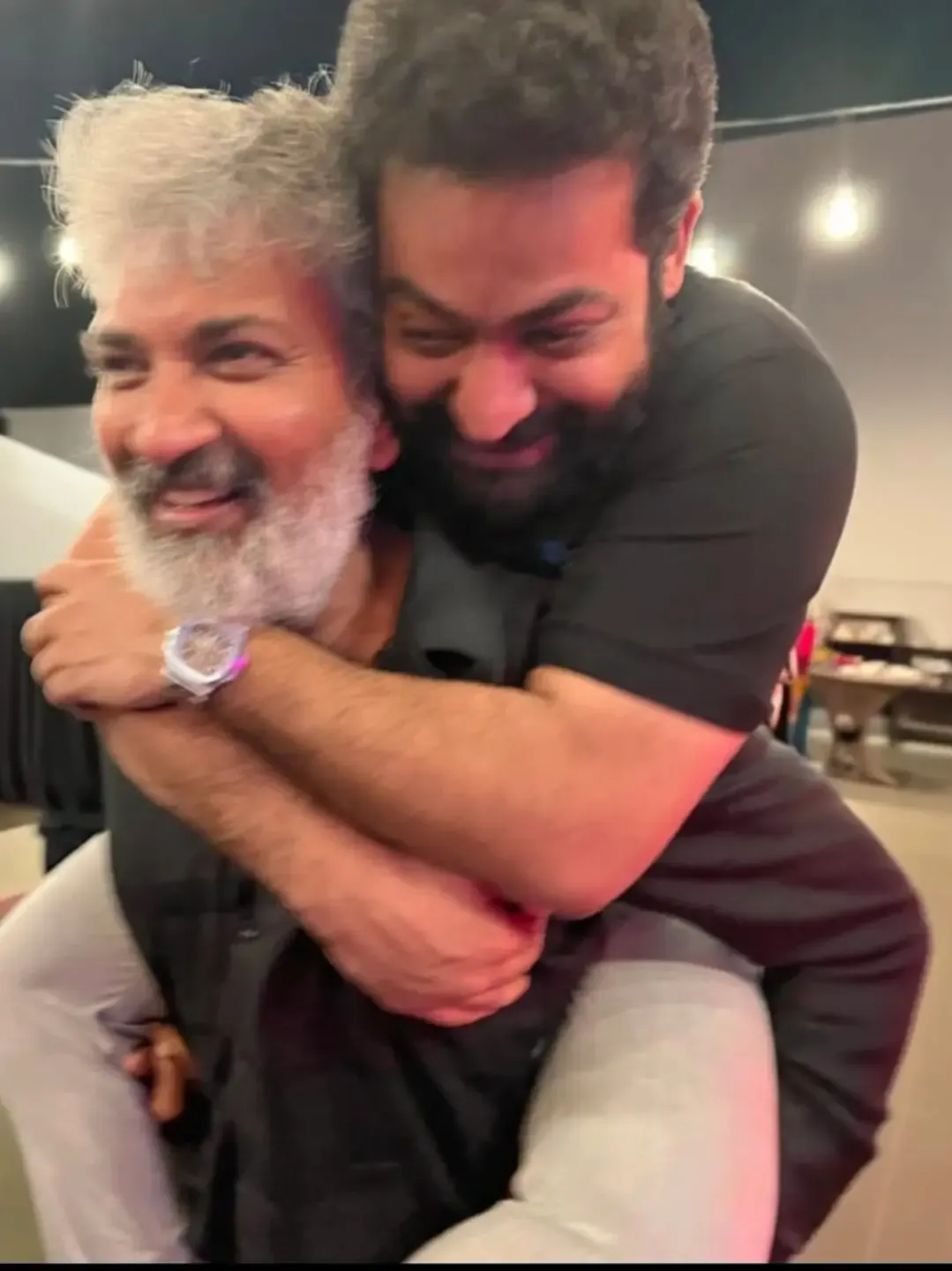 Jr NTR wishes SS Rajamouli on birthday: 'Raises the bar, then jumps over it'