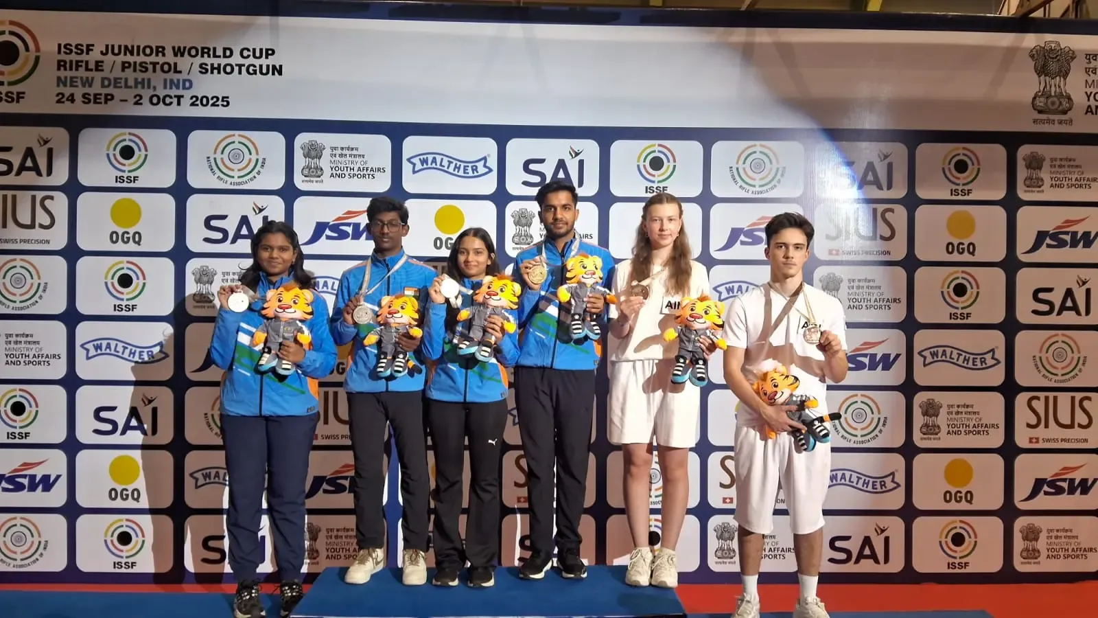 Did India Secure Gold and Silver in the Jr World Cup Shooting?