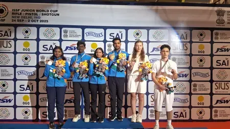 Did India Secure Gold and Silver in the Jr World Cup Shooting?