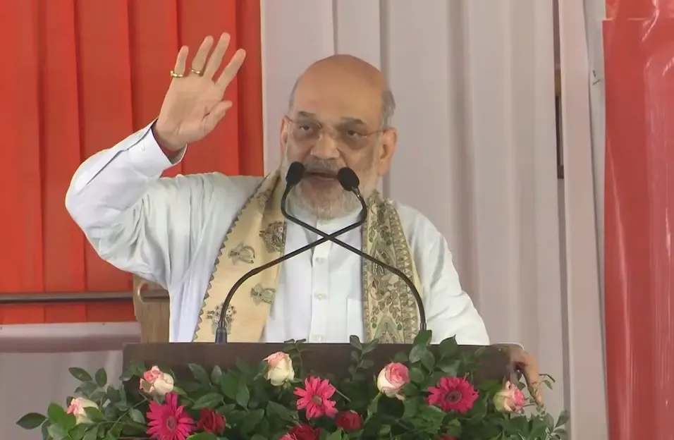 क्या जंगलराज ने बदले नए कपड़े और नया वेश? महुआ में बोले अमित शाह- जनता रोकने का काम करे