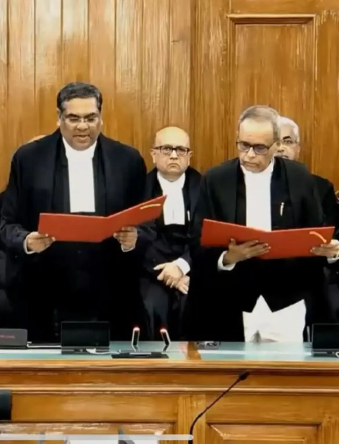 Justice Joymalya Bagchi Sworn in as Supreme Court Judge