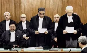 Justice Manmohan Sworn in as Supreme Court Judge