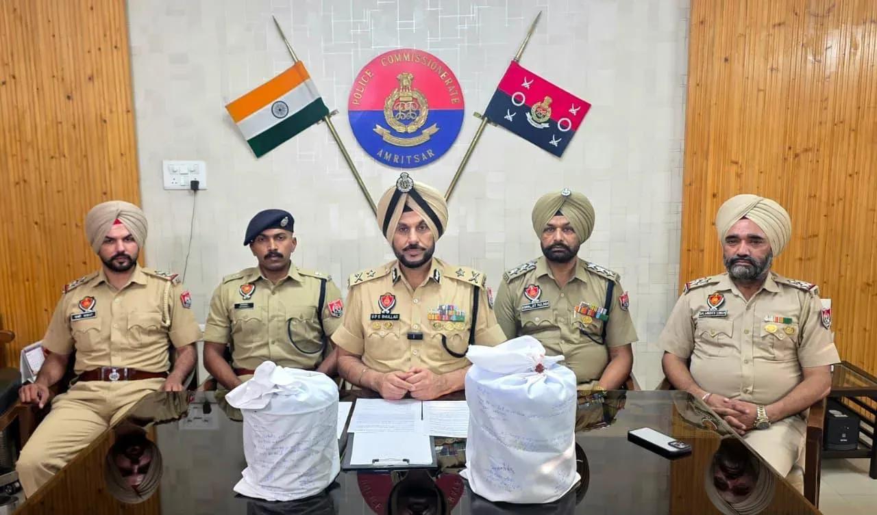 Punjab heroin bust: Juvenile among 2 arrested, 5 kg more drugs seized
