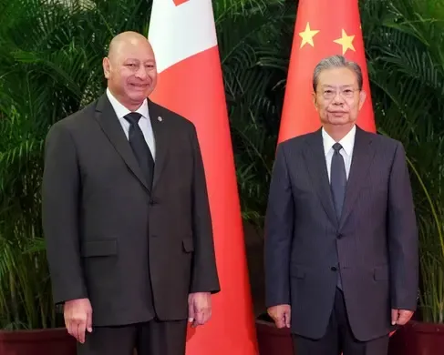 क्या ज्याओ लेजी ने टोंगा के राजा तुपोउ VI से मुलाकात की?