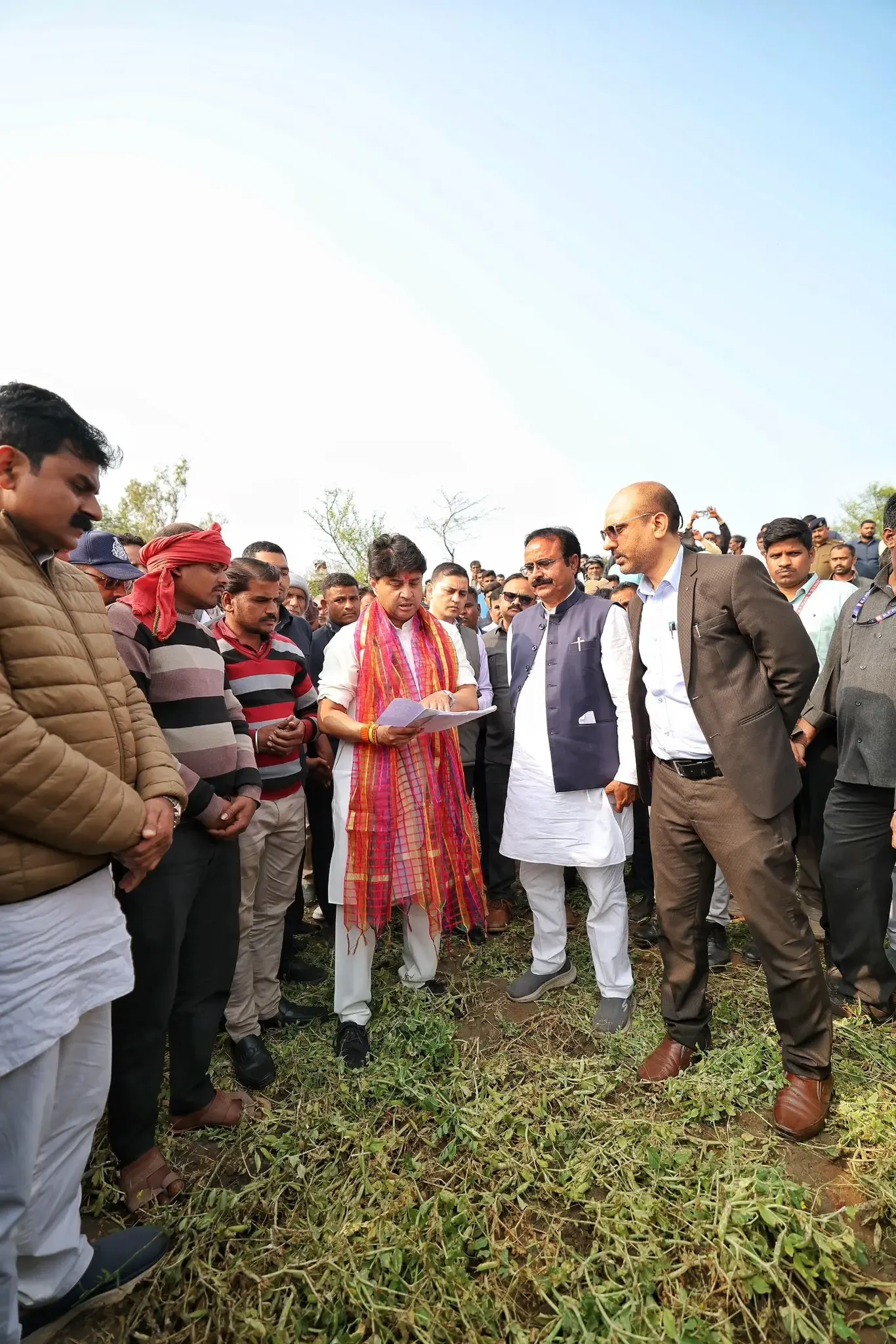 Will Jyotiraditya Scindia Provide Compensation for Hailstorm-Damaged Crops in MP's Guna?