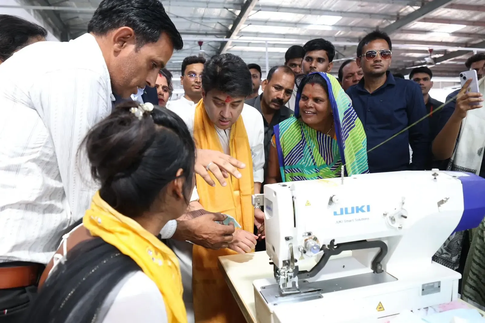 Scindia Launches Adani Vikas Kendra: 1,500 Women to Get Jobs in MP
