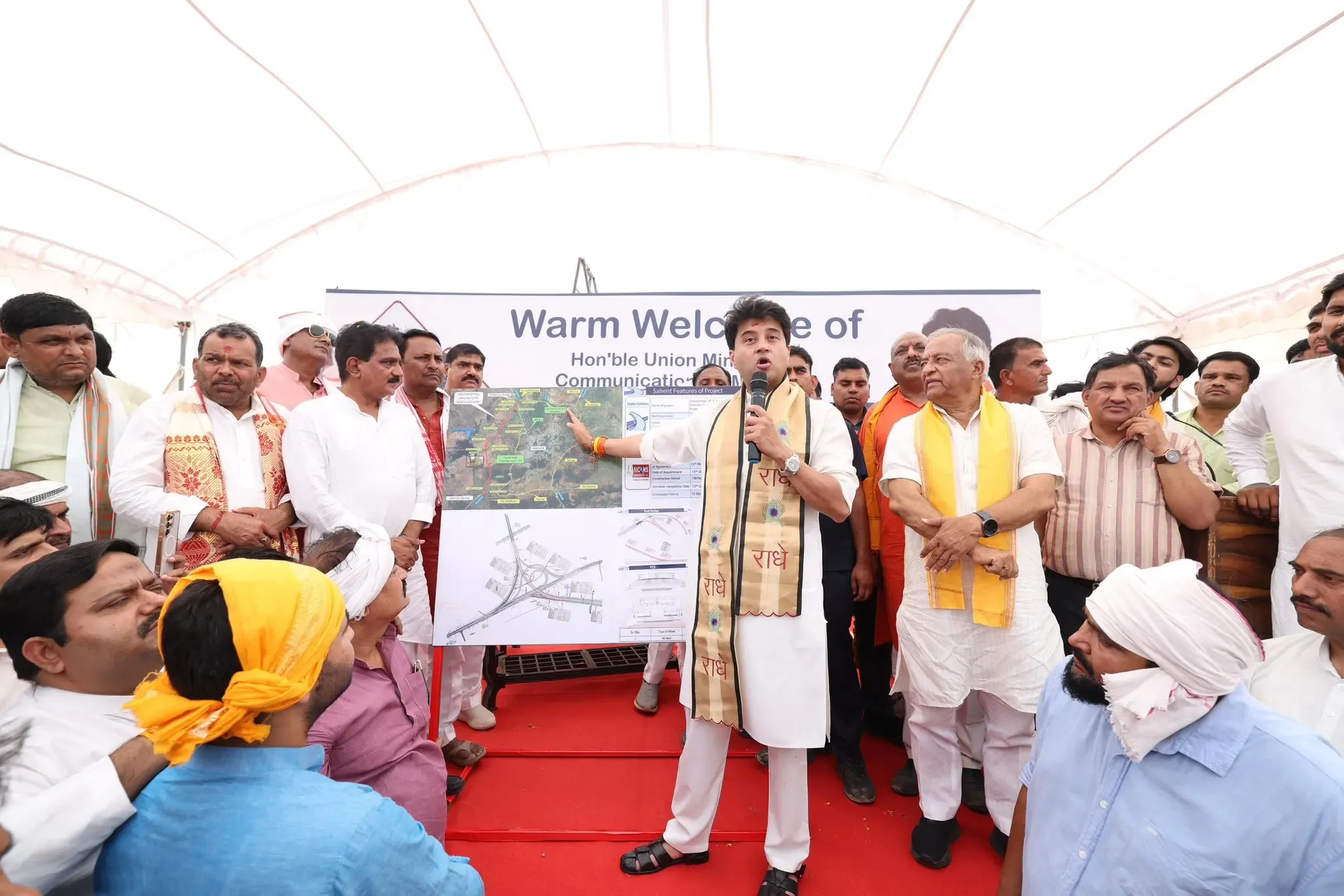 Scindia inspects Gwalior Western Bypass, ₹1,347 crore project to cut travel time