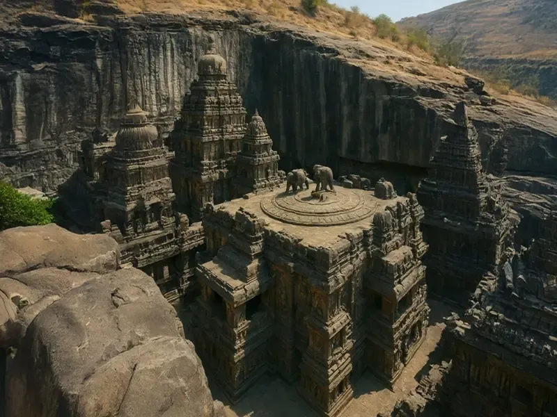 क्या बड़ी चट्टान काटकर बनाया गया भगवान शिव का कैलाश मंदिर, जहां नहीं होती किसी देवी-देवता की पूजा?