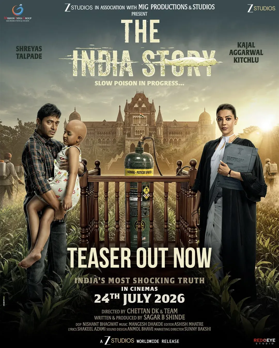 Kajal Aggarwal's 'The India Story: Slow Poison' teaser out, targets pesticide farming