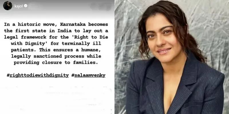 Kajol Commends Karnataka's Dignified Death Policy