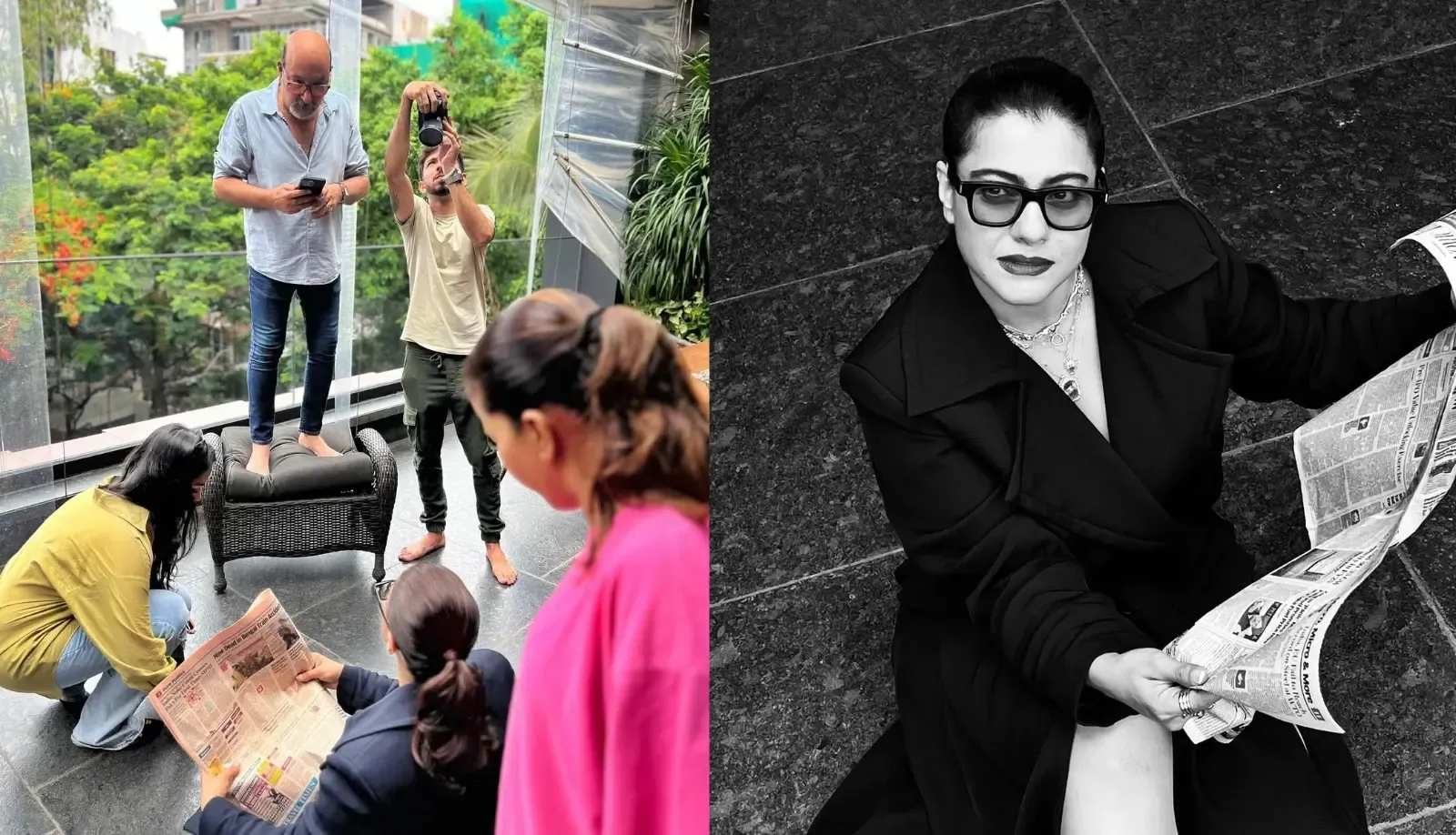 Kajol Dazzles in Black During Her Recent Photoshoot