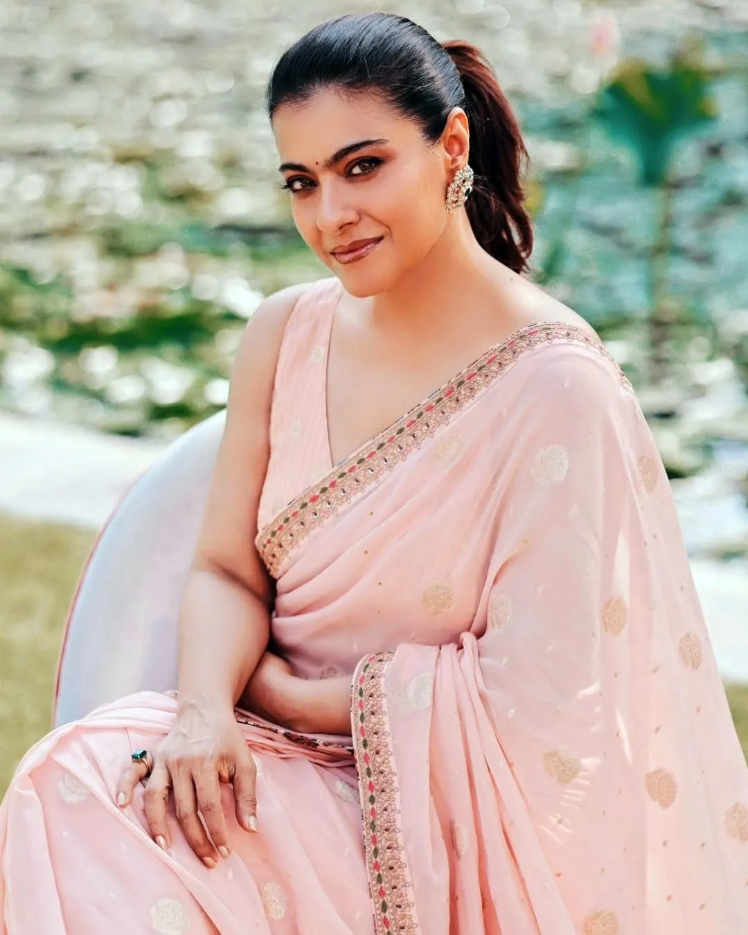 Why Did Kajol Visit the City of Joy for Her Ma's Blessings?