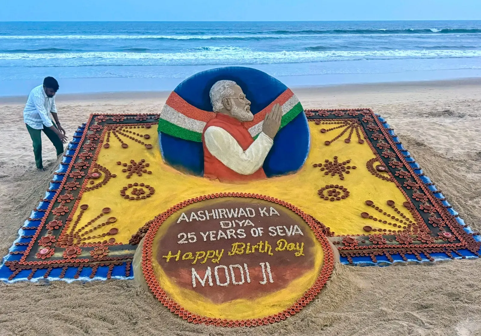 पद्मश्री सुदर्शन पटनायक बोले — कलाकारों को प्रोत्साहन में PM मोदी की भूमिका अतुलनीय