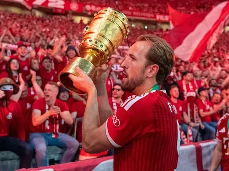 Kane's hat-trick fires Bayern to DFB-Pokal glory, seals domestic double