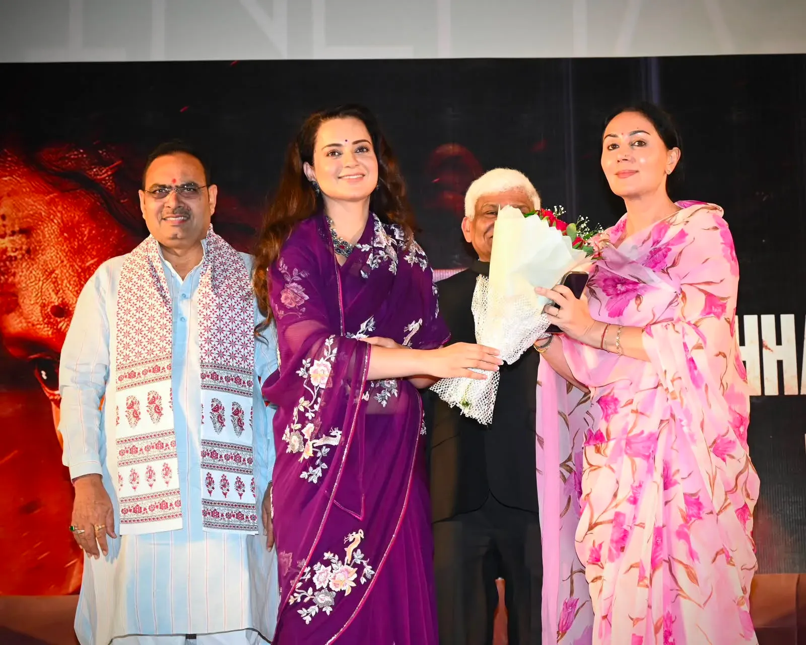 Kangana Ranaut thanks Rajasthan CM Bhajanlal Sharma at 'Bharat Bhhagya Viddhaata' screening
