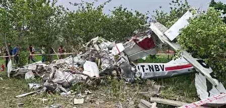 Kanpur plane crash: 2 pilots killed as training aircraft goes down near Ganga