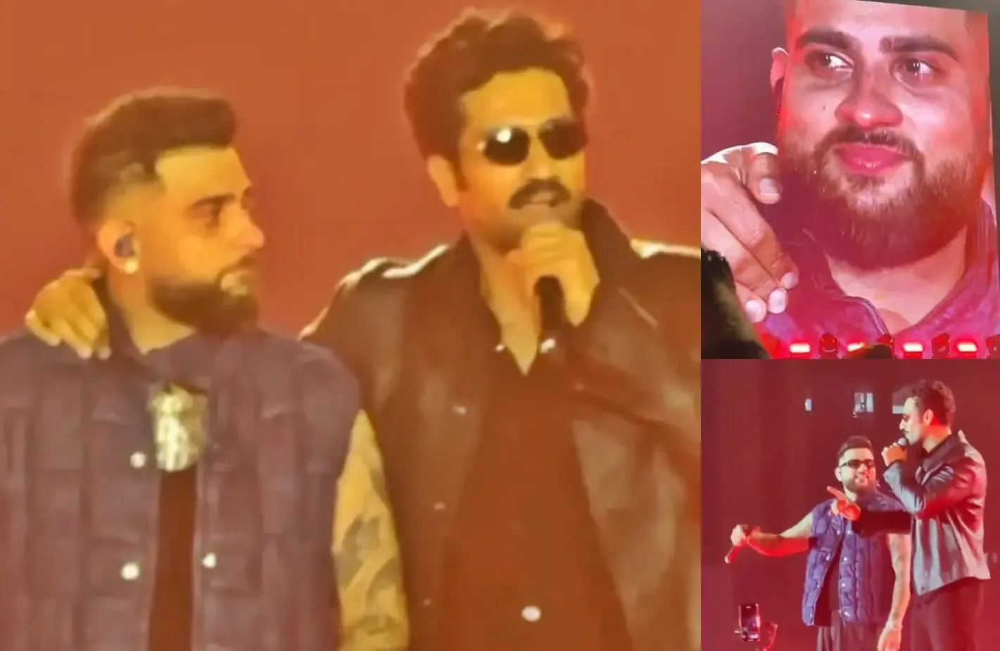 Emotional Moment: Karan Aujla Moved to Tears by Vicky Kaushal's Touching Words