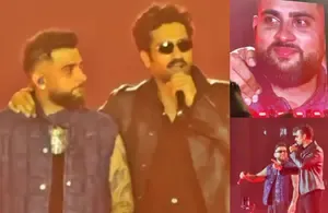Emotional Moment: Karan Aujla Moved to Tears by Vicky Kaushal's Touching Words