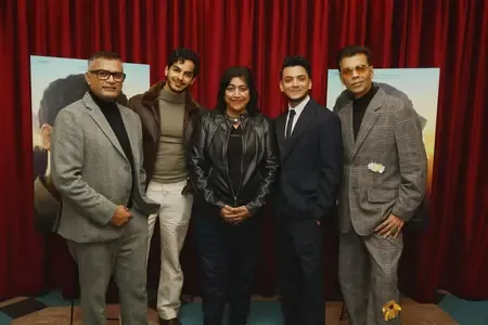 Did Karan Johar Shine at the London Screening of 'Homebound' Hosted by Gurinder Chadha?
