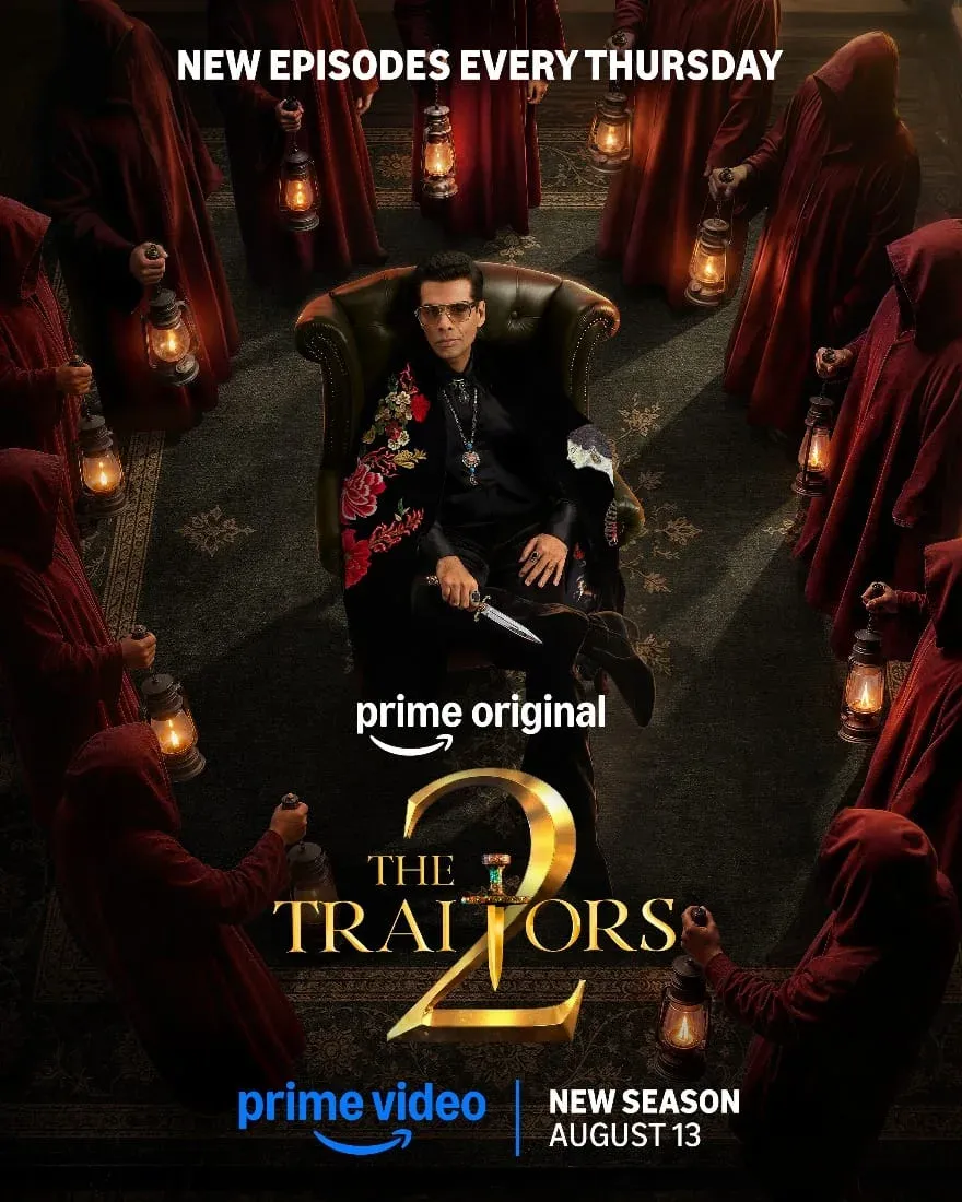 Karan Johar returns to host The Traitors Season 2 on Prime Video from August 13