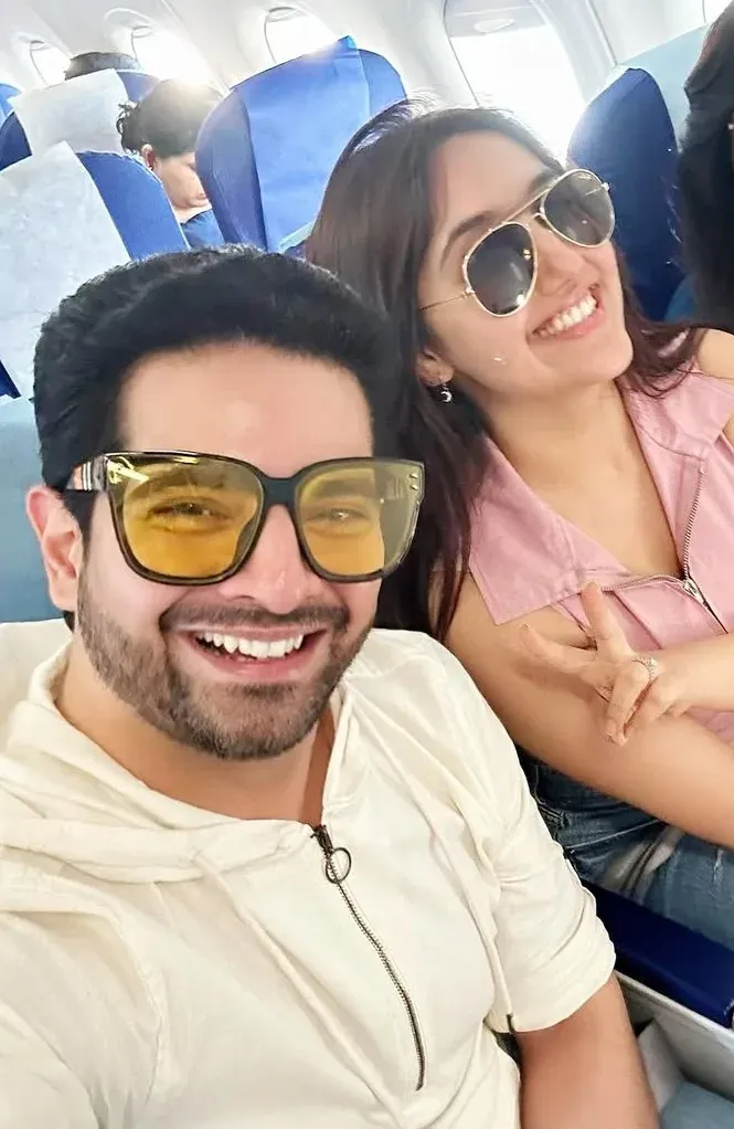 Karan Mehra, Ashnoor Kaur reunite 10 years after 'Yeh Rishta Kya Kehlata Hai'
