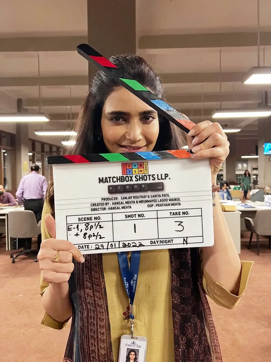 Did Karishma Tanna Just Share Nostalgic BTS Moments from "Scoop"?