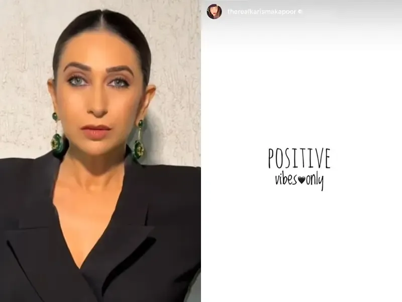 Karisma Promotes ‘Positive Vibes’ as Saif Ali Khan Returns Home