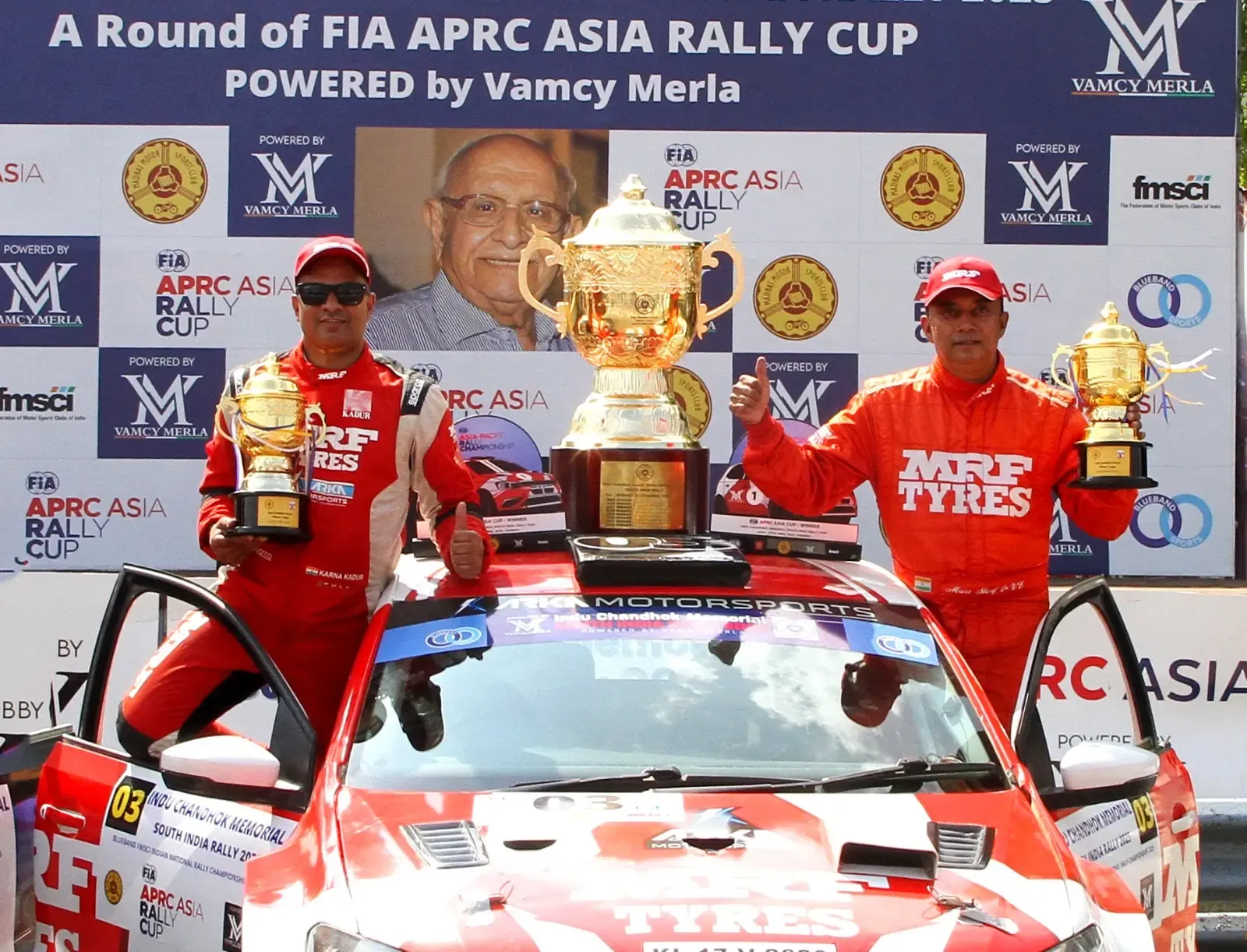 Did Karna Kadur and Musa Sherif Achieve a Grand Double at the APRC and INRC?