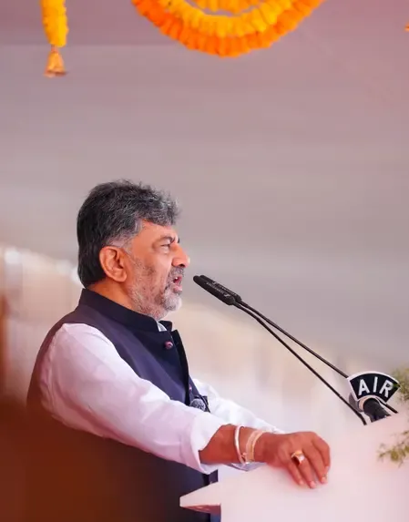 Karnataka CM Shivakumar at Delhi meet on exam reforms, BJP textbook ideology