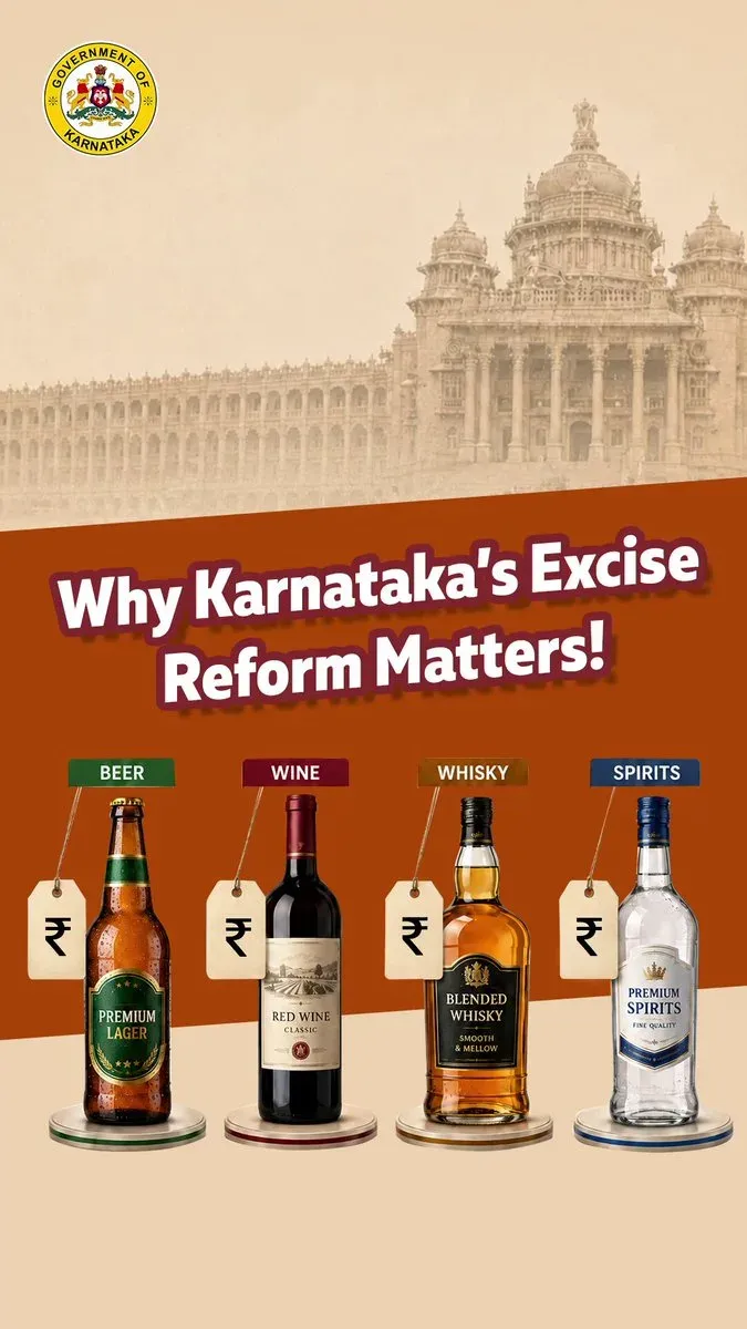 Karnataka CM Office Opens Public Consultation on Excise Reforms 2026