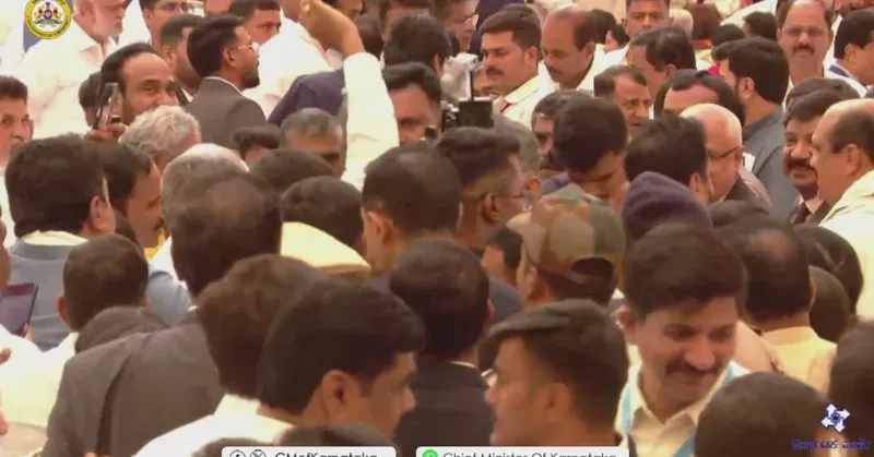 Karnataka CMO Announces Swearing-In Ceremony of CM and Ministers