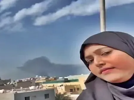 Karnataka Native Shares Viral Video of Missile Strikes in Bahrain
