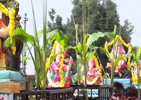 Maddur Ganesh immersion 2026: 108 idols, 600 police amid last year's violence