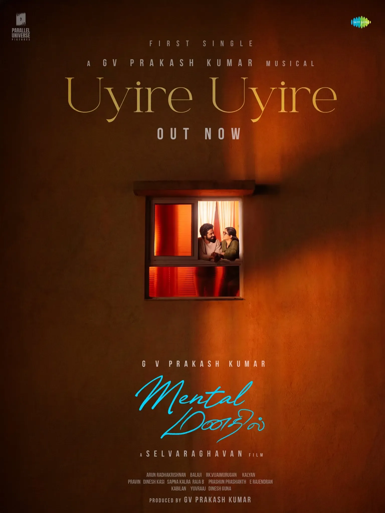 Karthi Unveils First Track 'Uyire Uyire' from Selvaraghavan's 'Mental Manadhil'