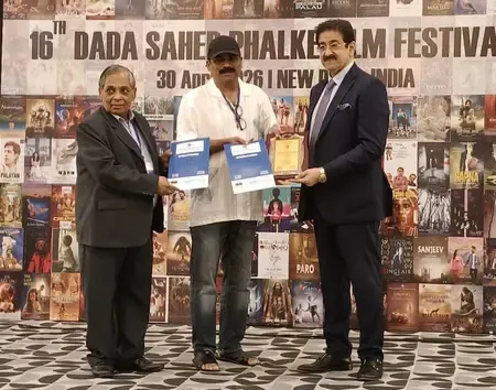 Karunaas, Nimisha Sajayan-starrer 'Enna Vilai' wins Best Screenplay Award at the Dadasaheb Phalke International Film Festival