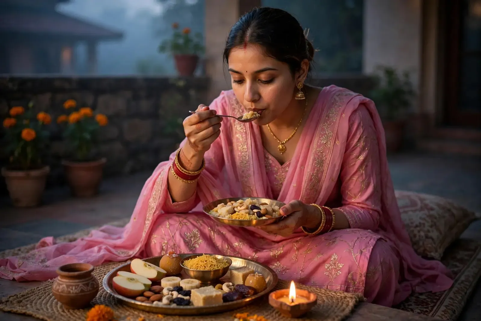 करवा चौथ 2026 सरगी: स्वास्थ्य विशेषज्ञों की सलाह — क्या खाएं, क्या परहेज करें
